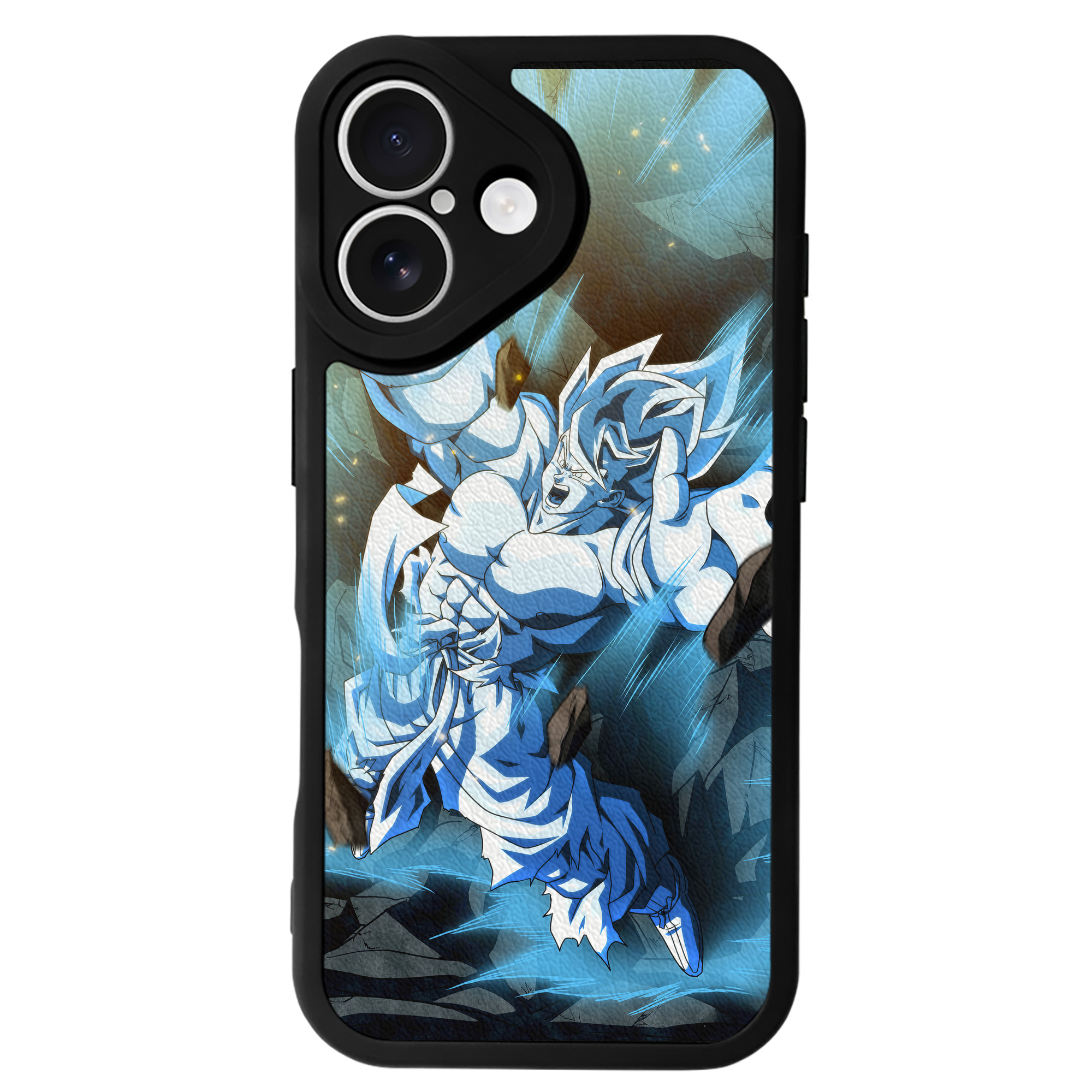 （画像用） ドラゴンボール DRAGON BALL 【iPhone 16シリーズ対応】シリコンスマホケース（レザー調） 材質：シリコン